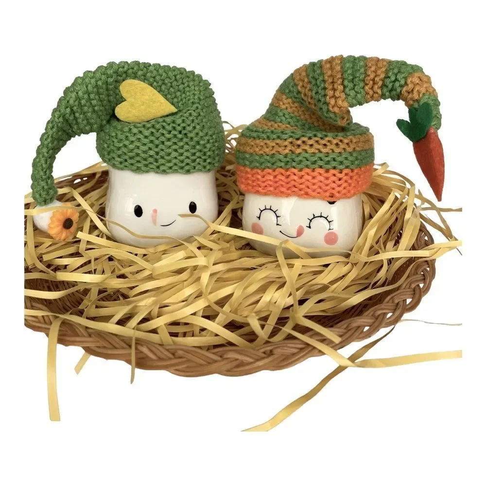 EASTER MARSHMALLOW MUG HATS, SET OF 2‎